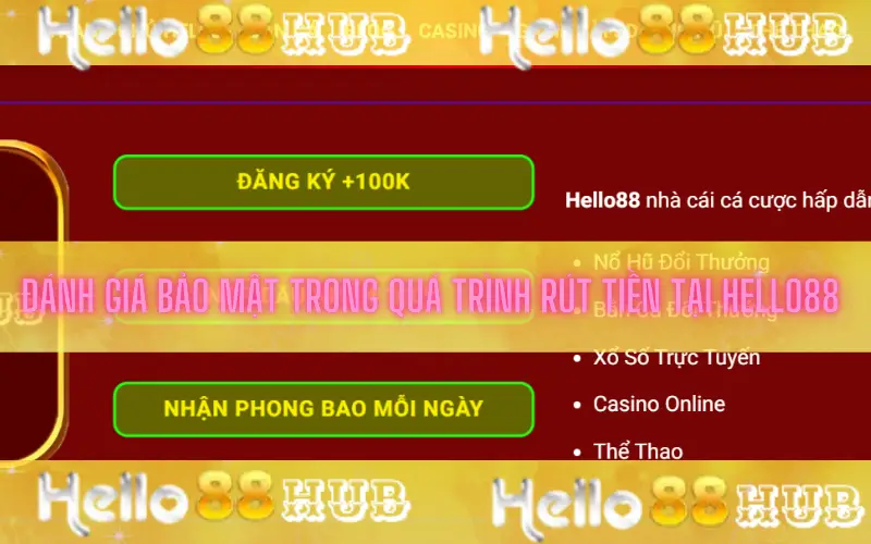 Đánh Giá Bảo Mật Trong Quá Trình Rút Tiền Tại Hello88