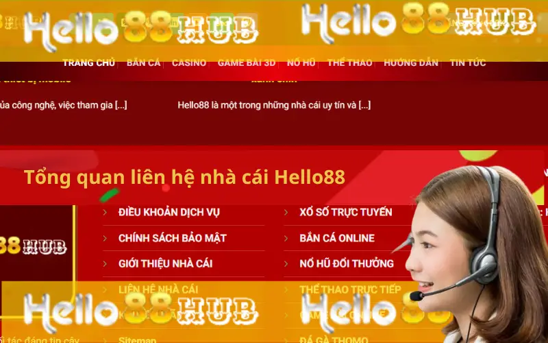 Tổng quan liên hệ nhà cái Hello88