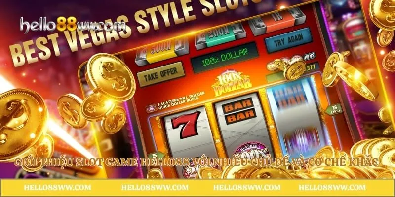 Giới thiệu slot game Hello88 với nhiều chủ đề và cơ chế khác nhau
